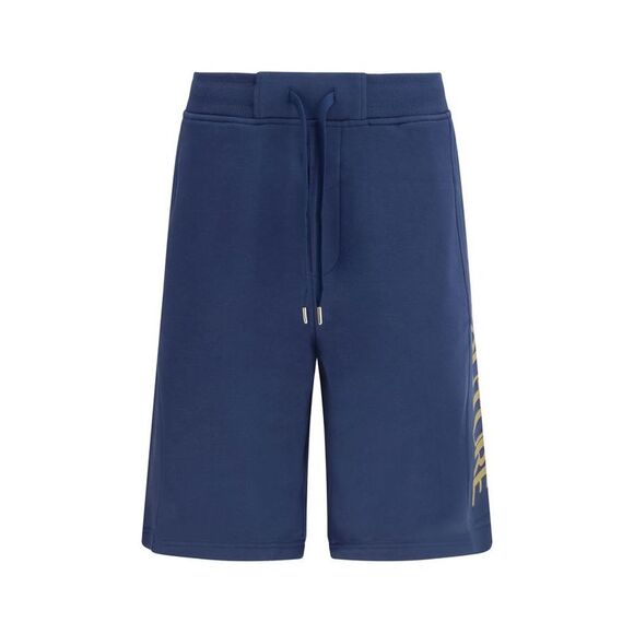 Versace Jeans Blue Cotton Bermuda Men's Shorts